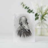 Johannes Brahms Briefkaart (Staand voorkant)