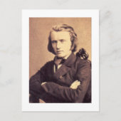 Johannes Brahms Briefkaart (Voorkant)