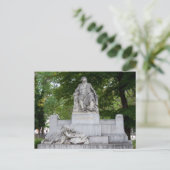 Johannes Brahms Briefkaart (Staand voorkant)