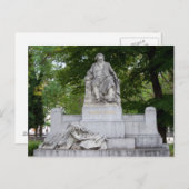 Johannes Brahms Briefkaart (Voorkant / Achterkant)