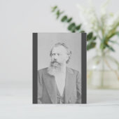 Johannes Brahms Briefkaart (Staand voorkant)