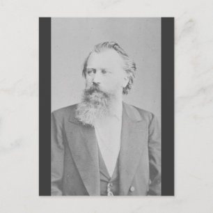 Johannes Brahms Briefkaart