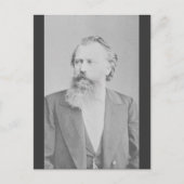 Johannes Brahms Briefkaart (Voorkant)