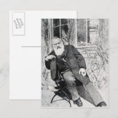 Johannes Brahms, c.1897 Briefkaart (Voorkant / Achterkant)