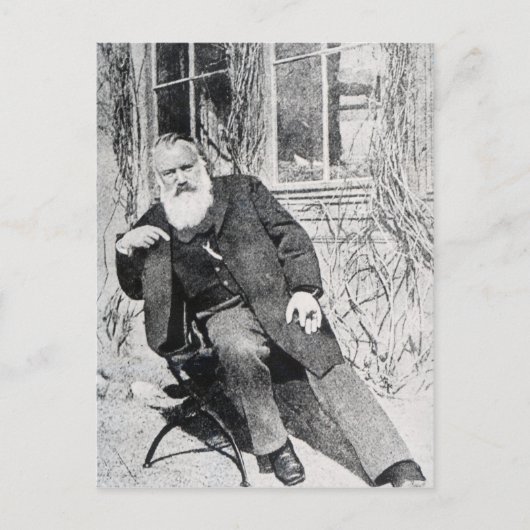 Johannes Brahms, c.1897 Briefkaart (Voorkant)