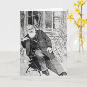 Johannes Brahms, c.1897 Kaart (Gele Bloem)