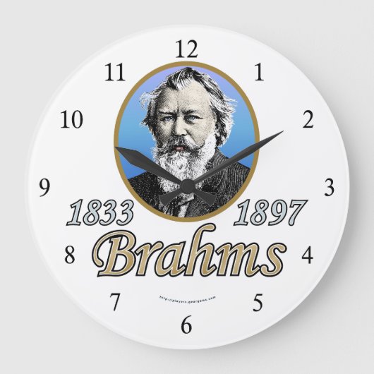 Johannes Brahms Grote Klok (Voorkant)