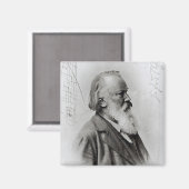Johannes Brahms Magneet (Voorkant / Achterkant)