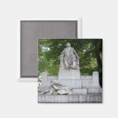 Johannes Brahms Magneet (Voorkant / Achterkant)