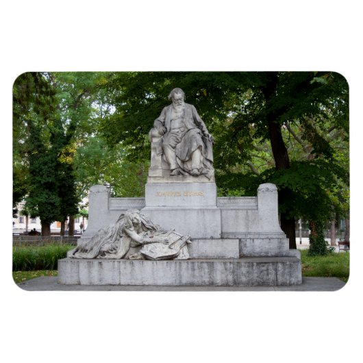 Johannes Brahms Magneet (Horizontaal)