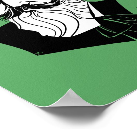 Johannes Brahms Poster (Hoek)