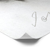 Johannes Brahms Poster (Hoek)