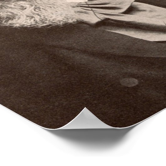 Johannes Brahms Poster (Hoek)