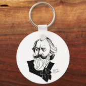 Johannes Brahms Sleutelhanger (Voorkant)