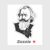 Johannes Brahms Sticker (Vel)