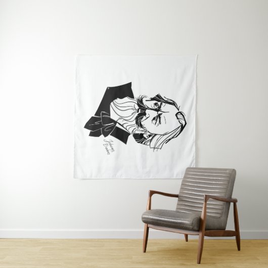 Johannes Brahms Wandkleed (In Situ (horizontaal))