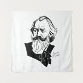Johannes Brahms Wandkleed (Voorkant)