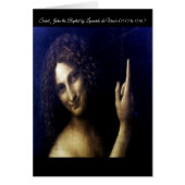 Johannes de Doper door Leonardo da Vinci's (Voorkant)