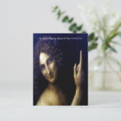 Johannes de Doper door Leonardo da Vinci's Briefkaart (Staand voorkant)
