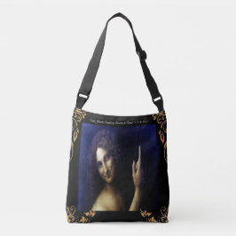 Johannes de Doper door Leonardo da Vinci's Crossbody Tas