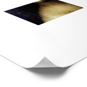 Johannes de Doper door Leonardo da Vinci's Poster (Hoek)