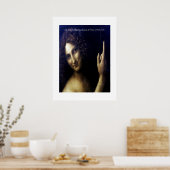 Johannes de Doper door Leonardo da Vinci's Poster (Keuken)