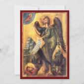 Johannes de Doper icoon gebedskaart Feestdagenkaart (Voorkant)