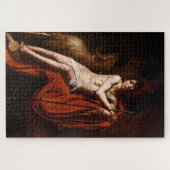 Johannes de Doper in de woestijn - Caravaggio Legpuzzel (Horizontaal)