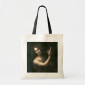 Johannes de Doper, Leonardo da Vinci Tote Bag (Voorkant)