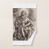Johannes de Doper met het Lam  Bad Handdoek (Handdoek)