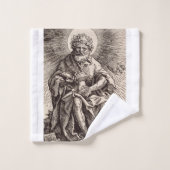 Johannes de Doper met het Lam  Bad Handdoek (Wasdoekje)