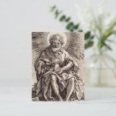 Johannes de Doper met het Lam Briefkaart (Staand voorkant)