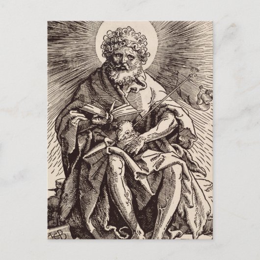 Johannes de Doper met het Lam Briefkaart (Voorkant)