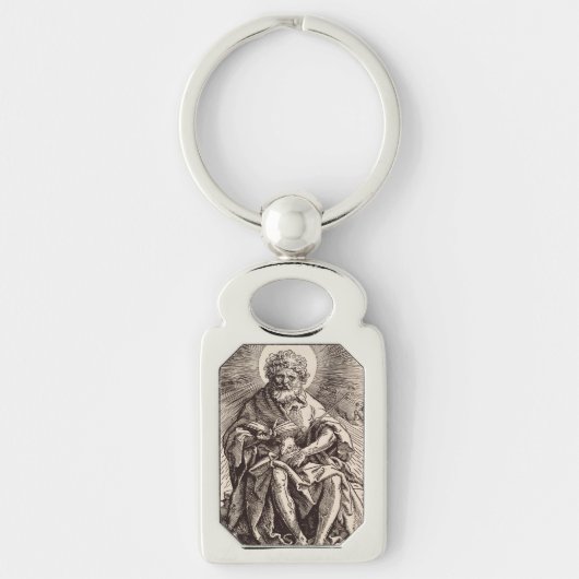 Johannes de Doper met het Lam  Sleutelhanger (Voorkant)