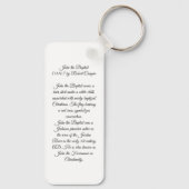 Johannes de Doper Sleutelhanger (Achterkant)