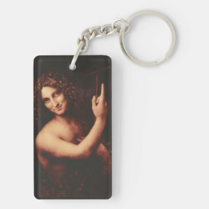 Johannes de Doper van Leonardo da Vinci Sleutelhanger