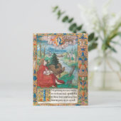 Johannes de Evangelist Bijbel Middeleeuws Manuscri Briefkaart (Staand voorkant)