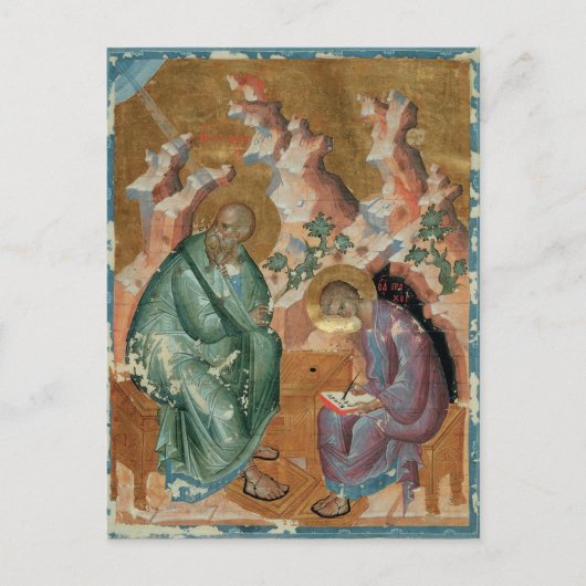 Johannes de Evangelist door Andrei Rublev Briefkaart (Voorkant)