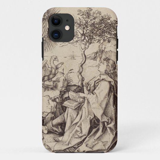 Johannes de Evangelist op Patmos Case-Mate iPhone Case (Achterkant)