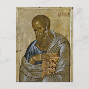 Johannes de Evangelist Orthodoxe Christelijke Icoo Briefkaart