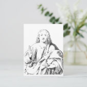 Johannes de Geliefde Apostel en Evangelist Briefkaart (Staand voorkant)