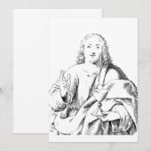 Johannes de Geliefde Apostel en Evangelist Kaart (Voorkant / Achterkant)