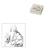 Johannes de Geliefde Apostel en Evangelist Rubberstempel (Gestempeld)