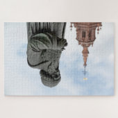 Johannes Gutenberg standbeeld Legpuzzel (Horizontaal)