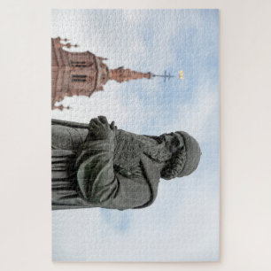 Johannes Gutenberg standbeeld Legpuzzel