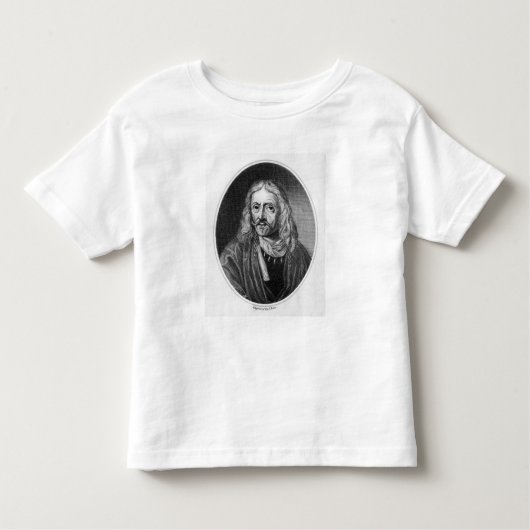 Johannes Hevelius, gegraveerd door J. Baker Kinder Shirts (Voorkant)