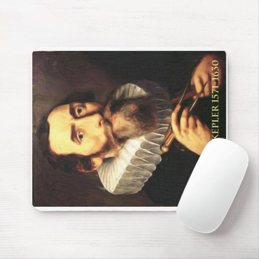 Johannes Kepler MousePad Muismat (Met muis)