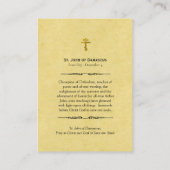 Johannes van Damascus Orthodoxe Kaart Plaatskaartje (Achterkant)