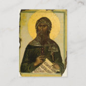 Johannes van Damascus Orthodoxe Kaart Plaatskaartje (Voorkant)