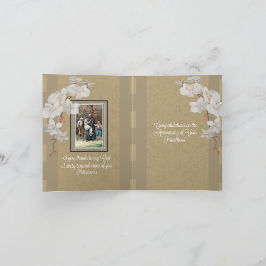 Johannes van God Jubileum van het priesterschap Ka Kaart (Binnen)